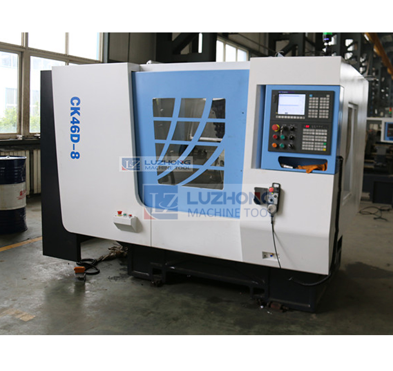 CK46D-8 Slant Bed CNC Lathe Machine