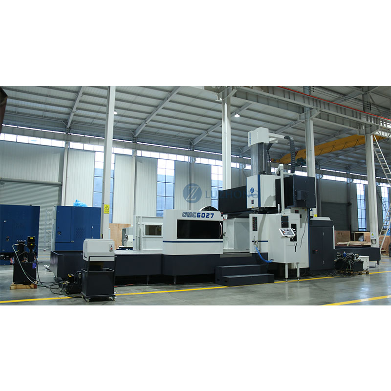 What are the main positioning options for gantry machining centers?